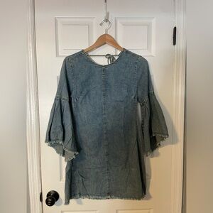Free People denim dress